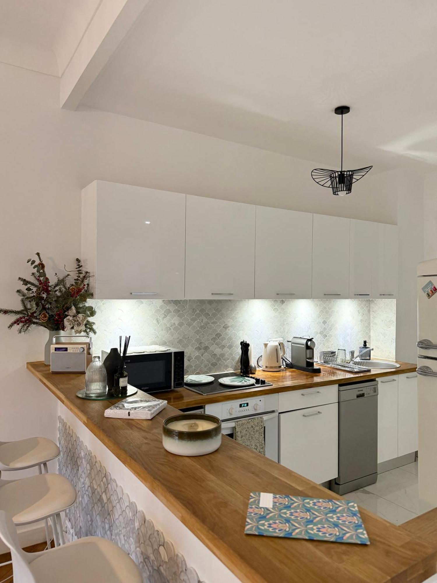 Appartement Nicois Au Coeur Du Triangle D'Or Nizza Kültér fotó